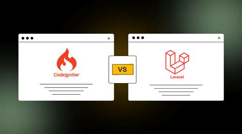 CodeIgniter Vs Laravel Framework Best For Your Projects