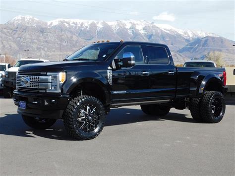 2018 Ford Super Duty F 350 Platinum Fx4 Lifted Ford Crew Cab Platinum