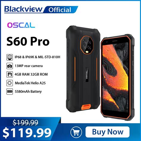 Blackview Tel Fono M Vil Oscal S60 Pro Smartphone Resistente Al Agua