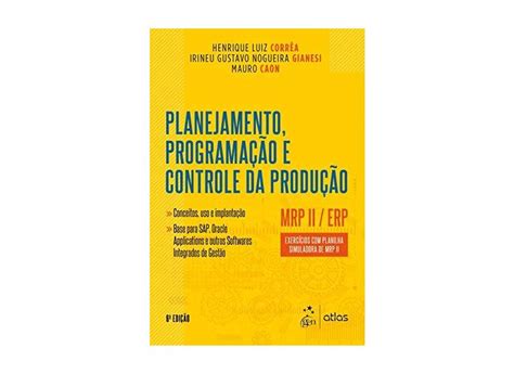 Planejamento Programa O E Controle Da Produ O Mrp Ii Erp