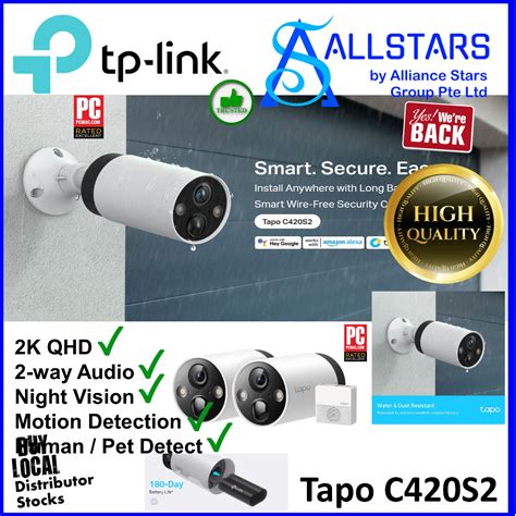 Allstars We Are Back Ipcam Promo Tp Link Tplink Tapo C S