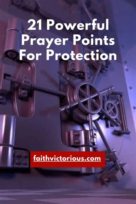 21 Powerful Prayer Points For Protection (With Bible Verses) - Faith ...