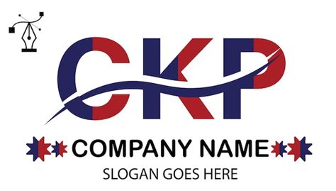 Premium Vector Ckp Letter Logo