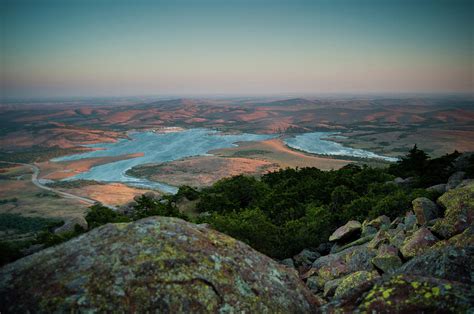 Wichita Mountains Sunset Photograph by Iris Greenwell