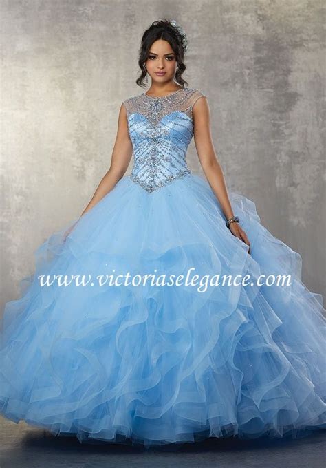 Morilee Jewel Beaded Bodice On A Flounced Tulle Ballgown Victoria S