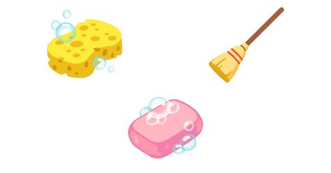 Cleaning Emojis