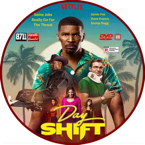 Day Shift 2022 R1 Custom DVD Label DVDcover