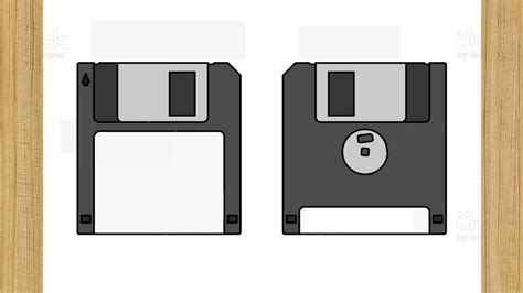 How To Draw Floppy Disk Drive Floppy Drive Drawing Floppy Disk