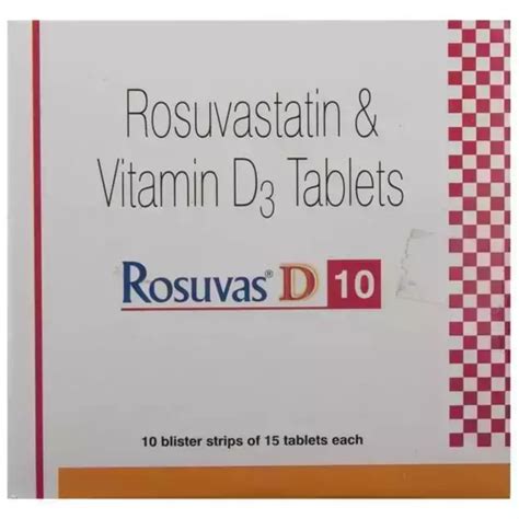 Rosuvas D Tablet Uses Price Dosage Side Effects Substitute Buy