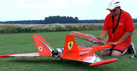 This Ferrari RC Turbine Jet Can Reach 400 KMH 250MPH Muscle Cars