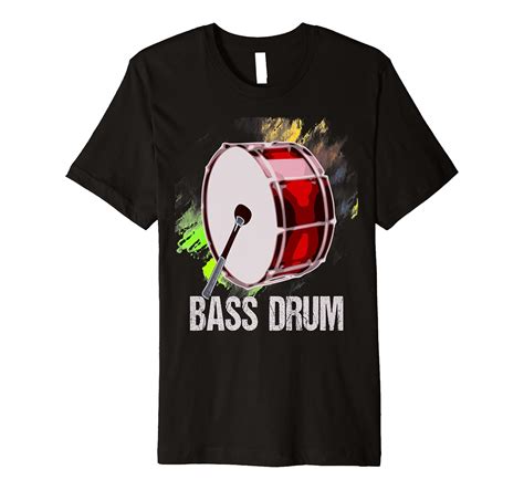 Bass Drum Player Vintage Musician T Premium T Shirt