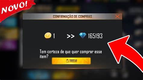 Urgente Como Trocar Seu Ouro Por Diamante No Free Fire Novo Evento