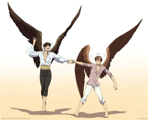 Angles Spamano By Hubedihubbe On DeviantART Hetalia Characters