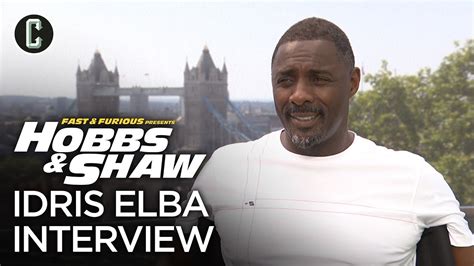 Idris Elba On Who Wins In A Fight Hobbs And Shaw Brixton Lore Or John Mcclane Youtube