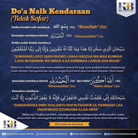 Doa Naik Kendaraan Sesuai Sunnah Homecare