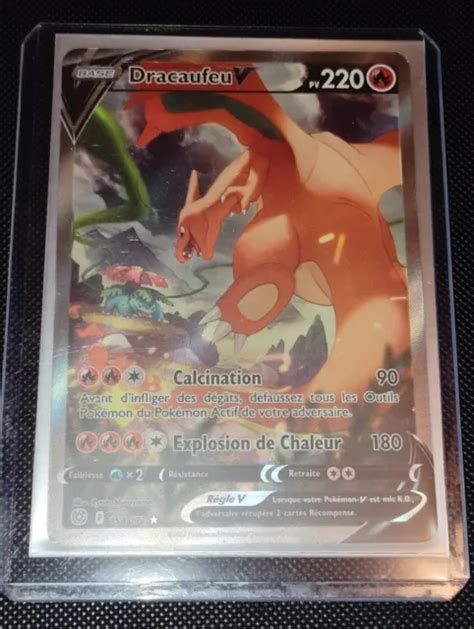 CARTE POKÉMON DRACAUFEU V alternative 154 172 Stars Etincelantes EB9