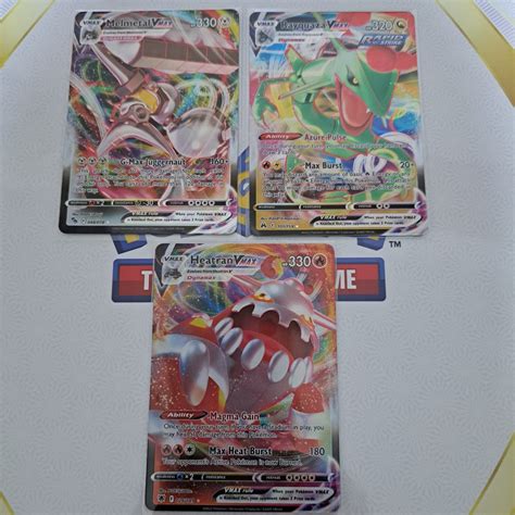 Pokemon Tcg Vmax Heatran Melmetal Rayquaza Astral Radiance