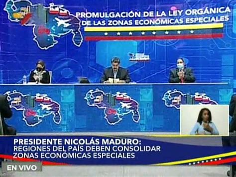 Presidente Maduro Anuncio La Creaci N De Las Cinco Primeras Zonas