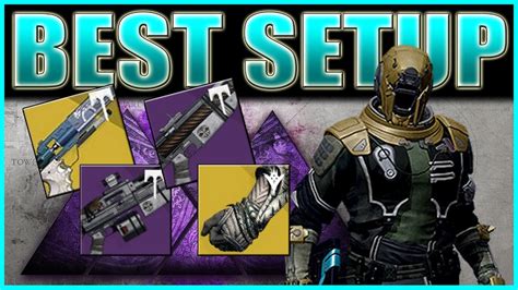 Destiny THE BEST PVP CRUCIBLE SETUP Rise Of Iron Build YouTube