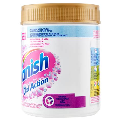 Vanish Polvere Bianco Splendente Smacchiatore Bucato 500 Gr Carrefour