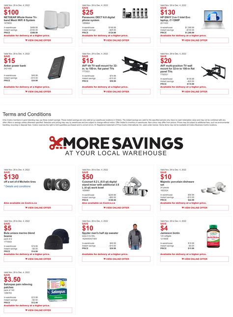 Costco Flyer And Costco Sale Items For Nov 28 Dec 4 2022 For Bc Ab Mb Sk Costco West Fan Blog