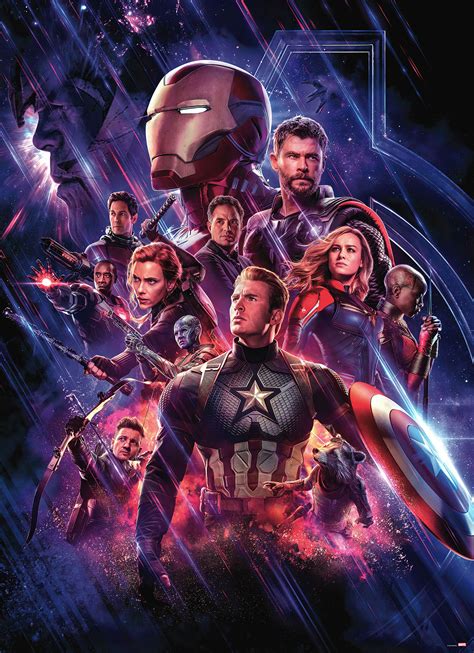 Photomurals Photomural On Paper Avengers Endgame Movie Poster By Komar