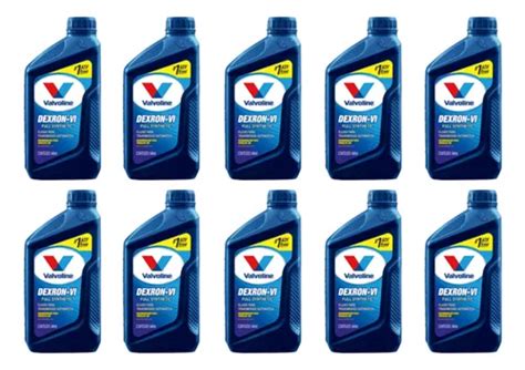 Kit 10 Unidades Óleo De Câmbio Auto Atf Dexron Vi Valvoline Frete grátis