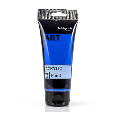 Ultramarine Blue Art Acrylic Paint 75ml Hobbycraft