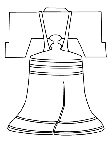 Liberty Bell Coloring Page At Free Printable