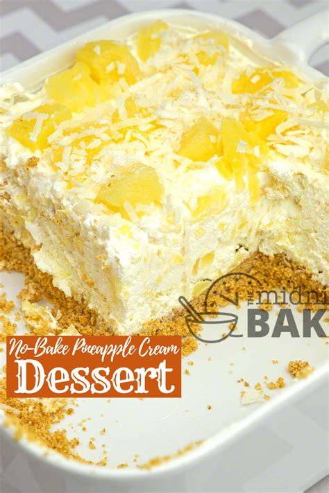 No Bake Pineapple Cream Artofit