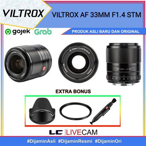 Jual Viltrox Af 33mm F1 4 Stm Lensa Viltrox 33mm F 1 4 Af Stm