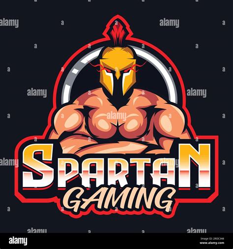 Spartan Gaming Mascot Logo Design Spartan Worrier Logo Fighter Logo