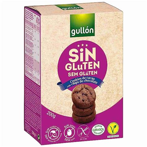 Biscoito Cookie de Chocolate Sem Glúten Gullon 200g Armazém dos Importados