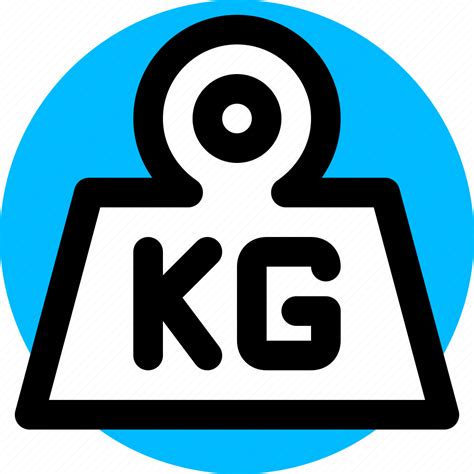 Kg Kilogram Scale Weight Icon Download On Iconfinder