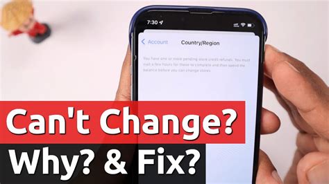 Unable To Change Apple ID COUNTRY REGION Why And How To Fix YouTube