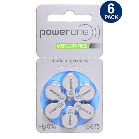 Power One Hearing Aid Batteries