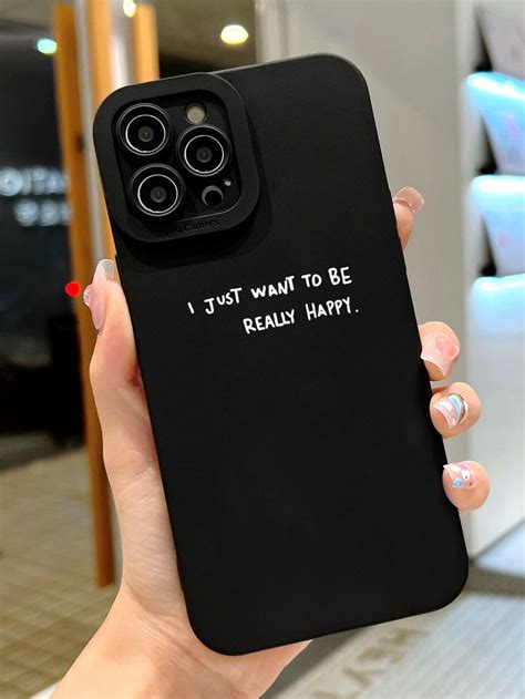 Slogan Graphic Phone Case | Pretty phone cases, Cellphone cases design ...