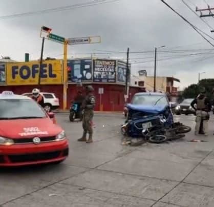 Motociclista En Veracruz Termina En Hospital Tras Chocar Con Autom Vil