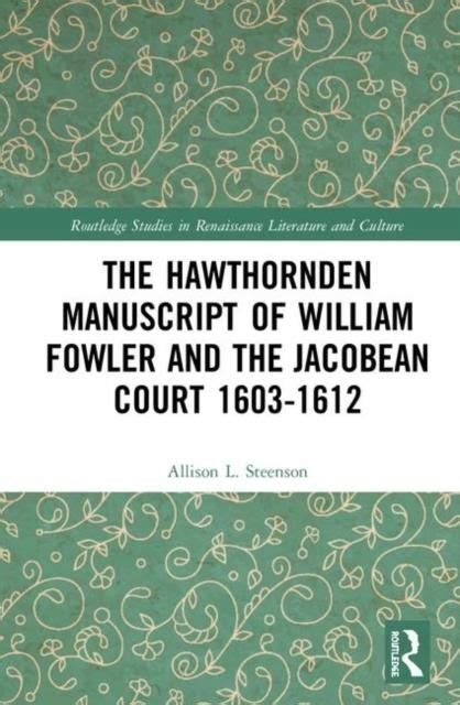 The Hawthornden Manuscripts Of William Fowler And Literatura