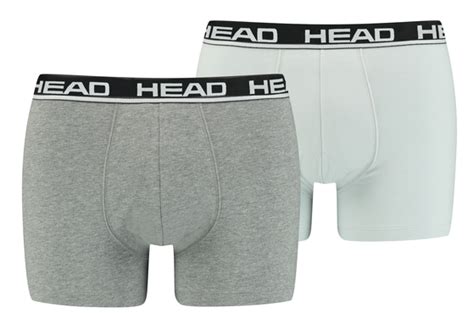 Трусы-боксеры Head BASIC BOXER 2P M Светло-серые, Серые (701202741-012 ...