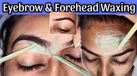 Waxing Brows Tutorial Eyebrow Waxing Shaping Full Guide For