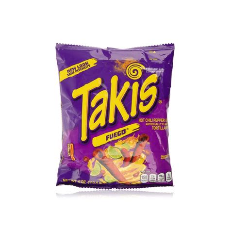 Taki S Fuego Hot Chilli Pepper Lime Tortilla Chips G Waitrose UAE Partners