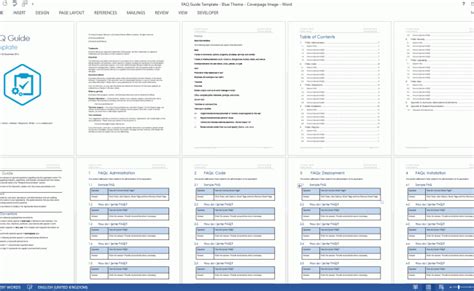 Free Faq Template Word Printable Templates – Otosection