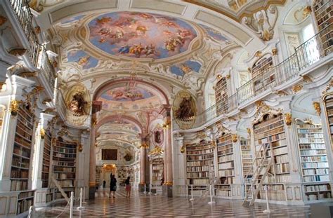 Worlds 20 Most Stunning Libraries Admont Benedictine Monastery Library