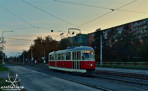 Острава Tatra T1 528 Фото Городской электротранспорт