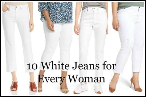 The Best White Jeans For Every Body Shape