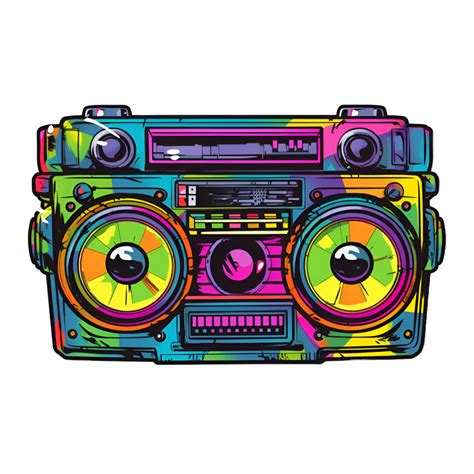 Simple Boombox Art