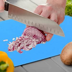 Amazon ZVP Flexible Plastic Cutting Boards For Kitchen Set Of 3