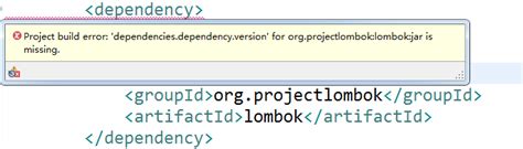 Project Build Error Dependencies Dependency Version For Org