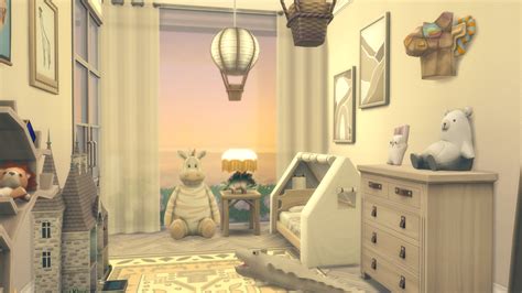 𝔸𝕞𝕫𝕪 on Twitter The White Beach House CC Version Childs bedroom